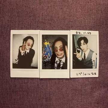 올빼미 밴드 다이스케 다이스케 체키 세트