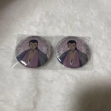 명탐정 코난 거리 산책 캔 배지 야마토 간스케 글리터