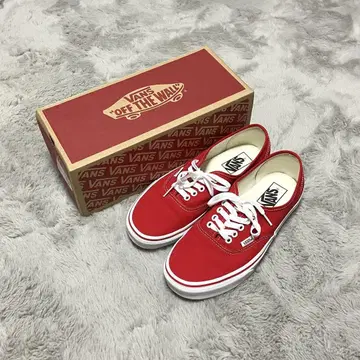 VANS AUTHENTIC 어센틱 레드 컬러