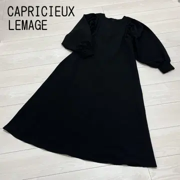 CAPRICIEUX L'EMAGE 엠보싱 퍼프 원피스