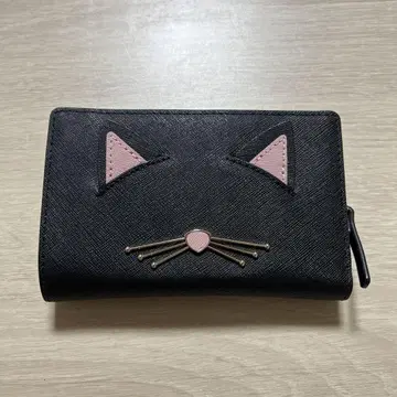 케이트 스페이드 고양이 반지갑