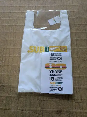 서브웨이 여름 가방