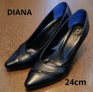 DIANA 올웨더 펌프스 검정 24