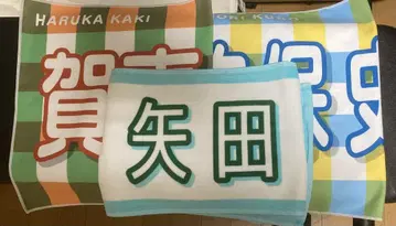 머플러 타월 버너 타월 3장 한여름의 전국 투어 2025 노기자카46