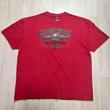 하레다비드슨 티셔츠 레드 이글 3XL 빅 실루엣