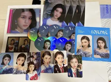 IVE 가울 LOVE DIVE Jewel 에디션 트레이딩 카드 세트