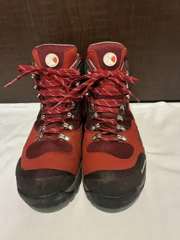 카라반 트레킹 신발 등산화 GORE-TEX 24.5 레드