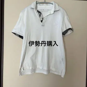 BLACK LABEL CRESTBRIDGE 피케 셔츠 화이트 M
