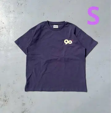 9090 90 Logo Tee navy S