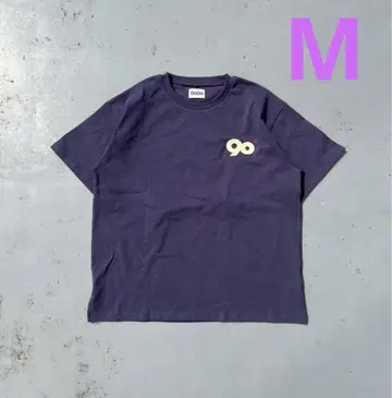 9090 90 로고 티셔츠 네이비 M