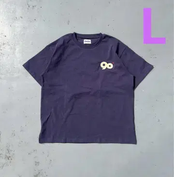 9090 90 Logo Tee navy L