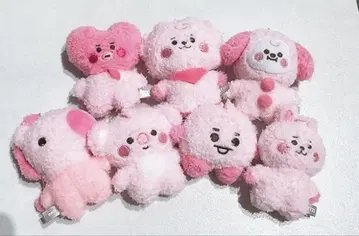 BT21 BABY 탓톤 핑크 세트