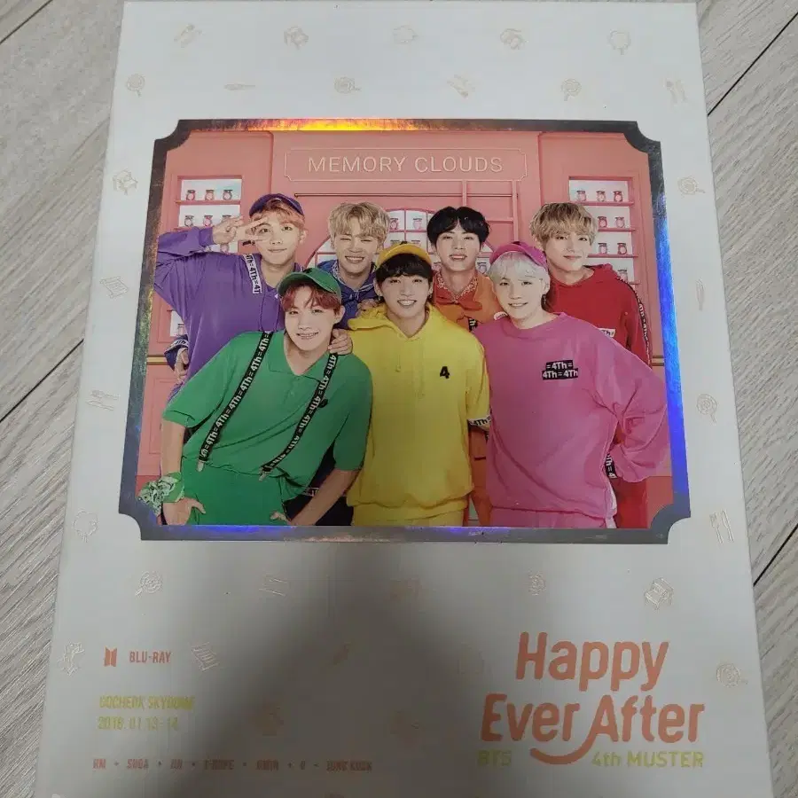 BTS BTS Happy Ever After 4th Muster Blu-ray on Bunjang