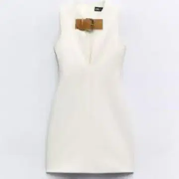 ZARA 더블 디테일 슬림 원피스