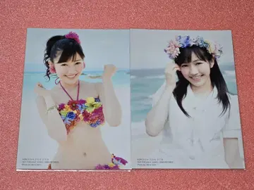 AKB48 와타나베 마유 안녕 크롤 일반반 브로마이드 2종 컴플