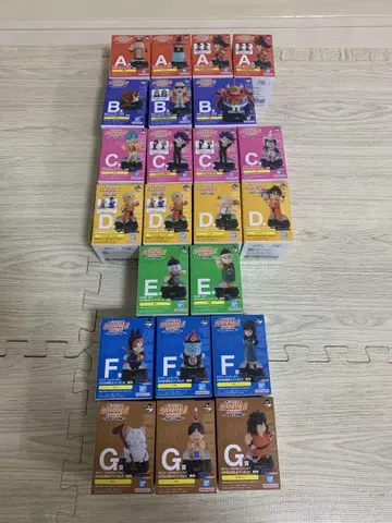 첫 번째 추첨 드래곤볼 23종 어셈블 피규어