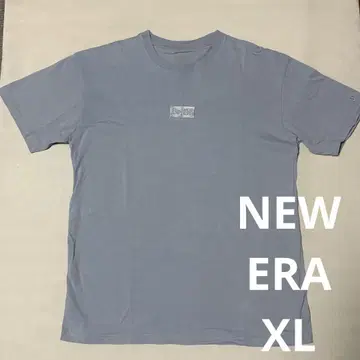 NEWERA 뉴에라 토널 로고 T셔츠 블루 XL 사이즈