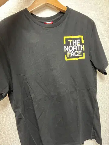 미품 THE NORTH FACE 블랙 티셔츠 L