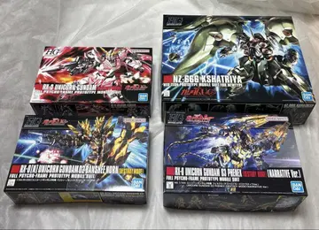 반다이 HG 유니콘 건담 쿠샤트리야 페네 4점 세트