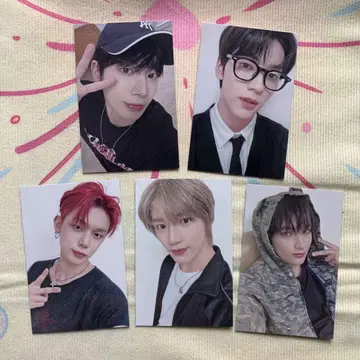 TXT 앙콘 MOAZONE ACT PROMISE 트레이딩 카드 전원 5매