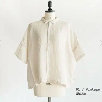Vlas Blomme KL 헤리티지 80 와이드 셔츠