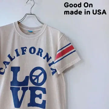Good On 굿온 프린트 티셔츠 made in USA