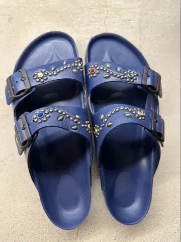 BIRKENSTOCK MARBLES 플라워 스터드 샌들