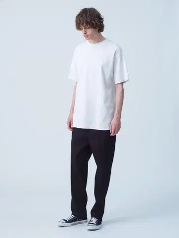 RHC 론하먼 디키즈 유기농 면 소재 와이드 핏 팬츠