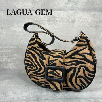 LAGUA GEM 라구아젬 자카드 미니 핸드백 숄더