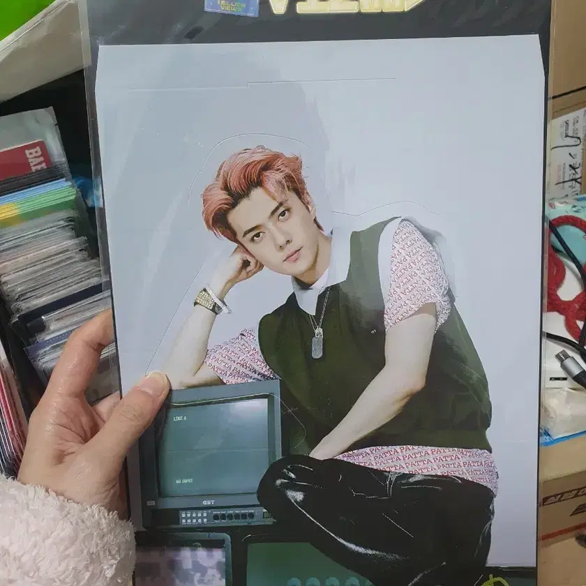 EXO | 엑소 Exo Chan Pop Up Card Sehun #엑소 on Bunjang