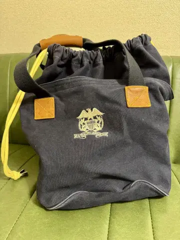 랄프 로렌 네이비 토트 백