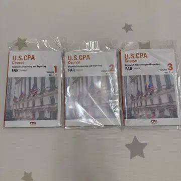 미국 공인회계사(CPA) 과정 FAR 교과서 1~3권 세트