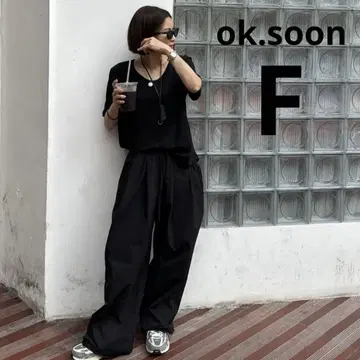 ok.soon 옥순 day half sleeve t U넥 티셔츠