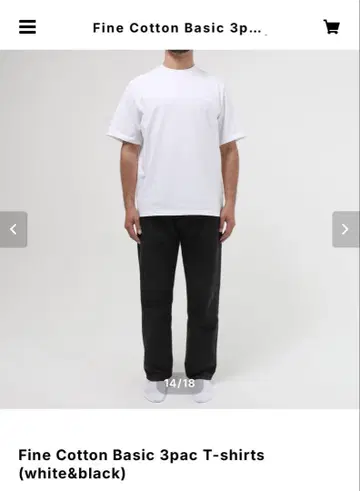 OVY Fine Cotton Basic 3pac 티셔츠