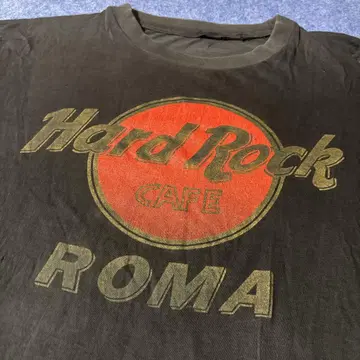 [레어] Hard Rock CAFE ROME 티셔츠 블랙