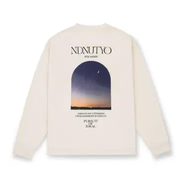 NIL DUE / NIL UN 8주년 기념 티셔츠 화이트