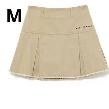 Mary 로고 cotton 스커트 andmary M사이즈