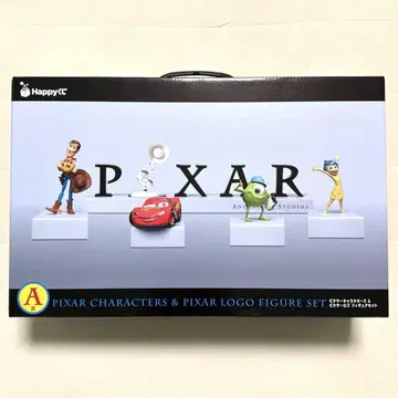 픽사 해피 복권 A상 픽사 캐릭터 & 픽사 로고 피규어
