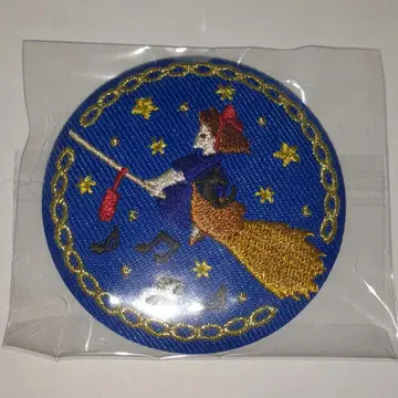 지브리 마녀의 택배 캔 배지 자수 브로치