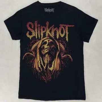 슬립낫 Slipknot 스컬 헤비메탈 밴드 티셔츠