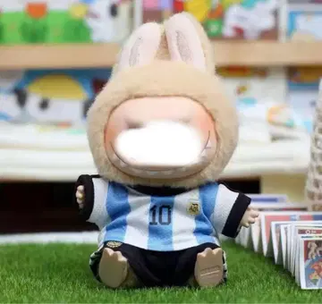 라부부 labubu  축구 유니폼 아르헨티나 스타일  인형 옷