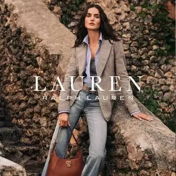 [ RALPH LAUREN ] 보더 마린 버터플라이 슬리브 T셔츠