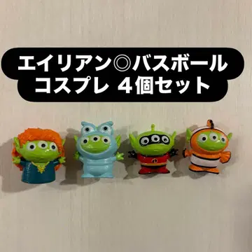 [ 24시간 이내 발송 ] 배스볼 에이리언 코스프레 디즈니 4개 세트