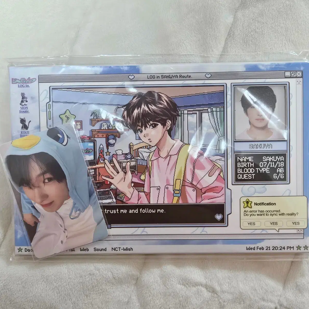 NCT WISH SAKUYA サクヤ　直筆サイン入りチェキ NCT WISH SAKUYA サクヤ 直筆サイン入りチェキ NCT WISH SAKUYA サクヤ