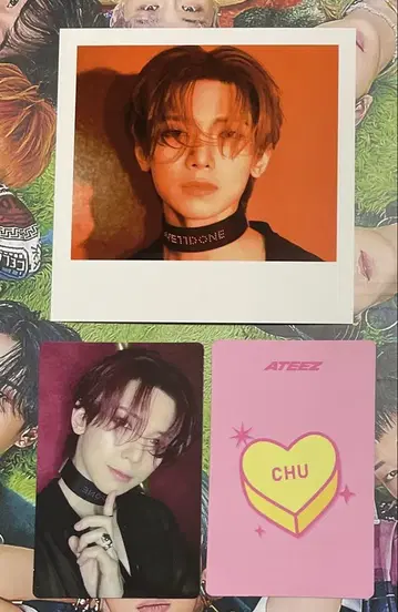 요산 ATEEZ POP-UP 독점 hello82 폴라로이드