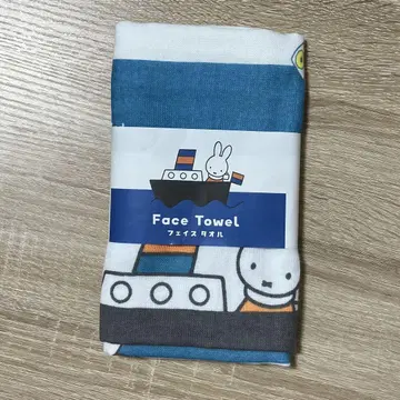 미피 오타루 포트 타운 한정 페이스 타월 바다의 친구들
