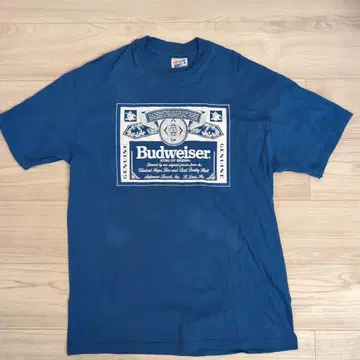 Budweiser Hanes 90년대 티셔츠