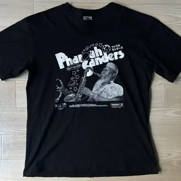 PHAROAH SANDERS 티셔츠 M 사이즈 PASS THE PEAS