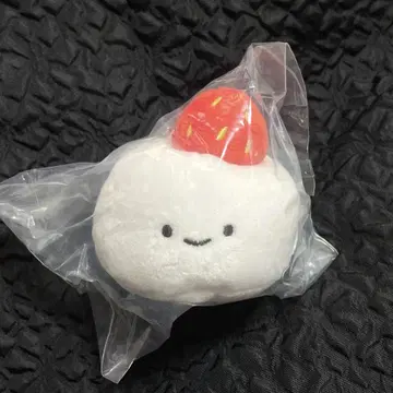니코리노 화과자 봉제 인형 2 딸기 모찌 가챠가챠 마스코트