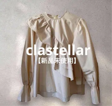[새상품] cla stellar 라운드 프릴 블라우스 프릴